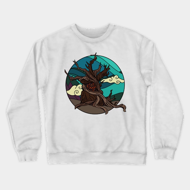 Tree Of Time: Vaatu Crewneck Sweatshirt by BecksArtStuff